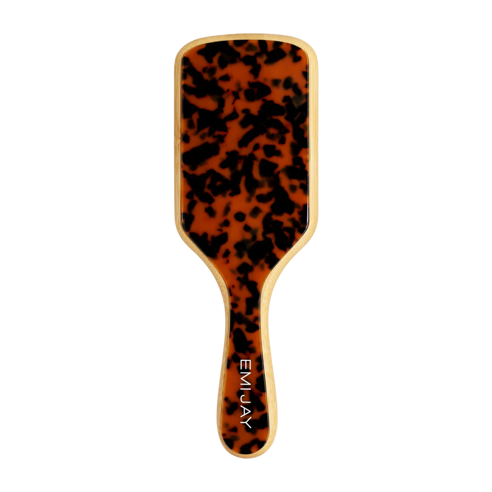 EMI JAY Bamboo Paddle Brush in Tortoise – Бамбукова щітка для волосся «Tortoise» - фото №1